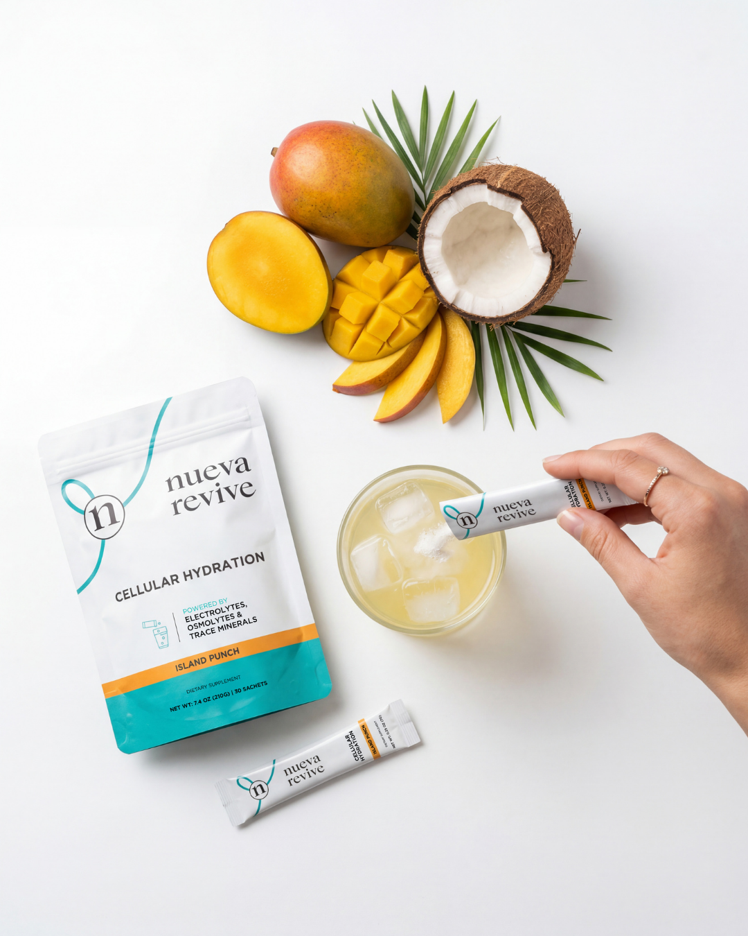 Nueva Revive Island Punch cellular hydration